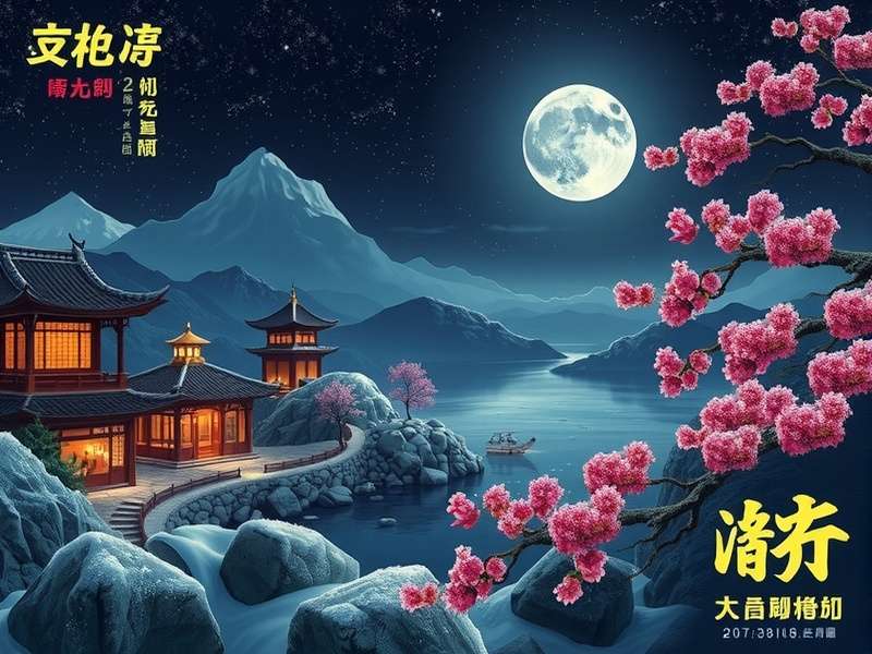 作品后庭花园海报