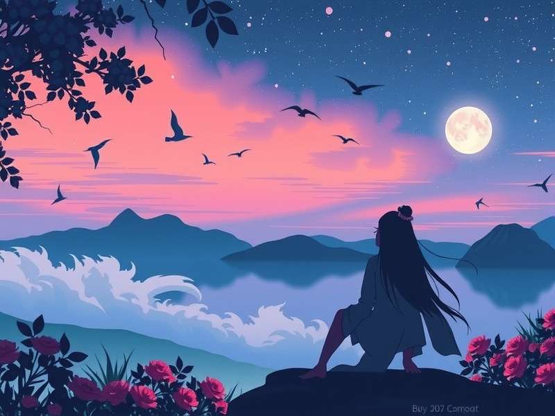 木下花见复古风格写真